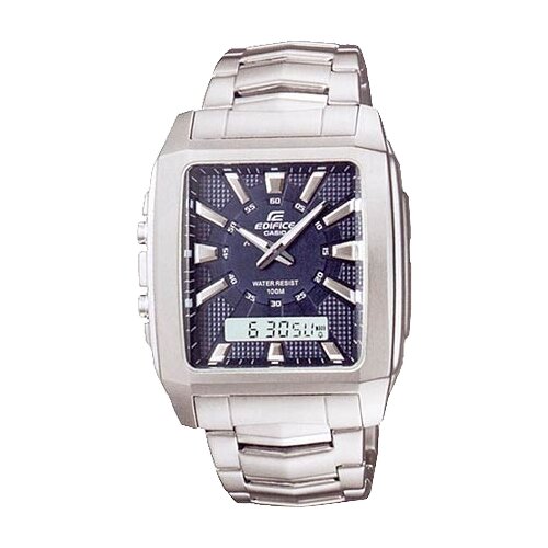 Наручные часы CASIO Edifice EFA-130D-2A, синий, серебряный (синий/серебристый/синий-серебристый)