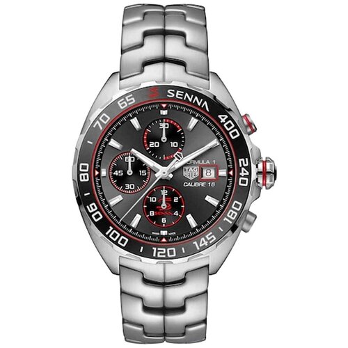 Наручные часы TAG Heuer Наручные часы Tag Heuer CAZ201D. BA0633, серый, красный (серый/черный/красный/серебристый)