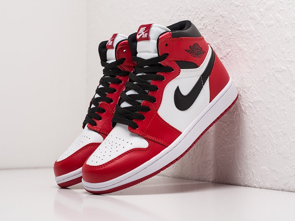 Кроссовки Nike Air Jordan 1 (красный) - изображение №1