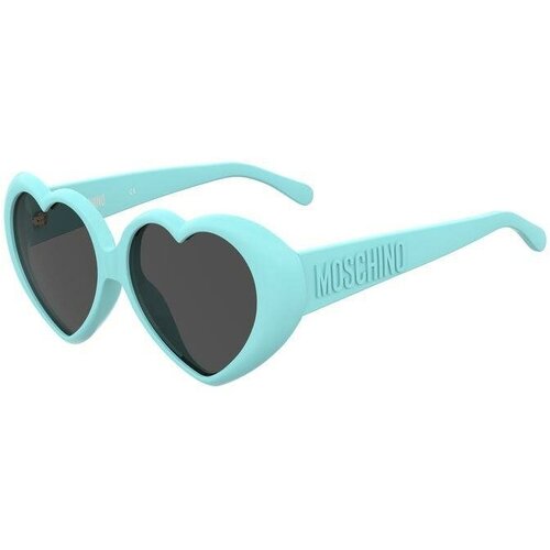 Солнцезащитные очки MOSCHINO, голубой