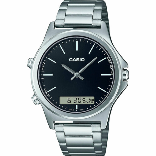 Наручные часы CASIO Часы Casio MTP-VC01D-1E, черный