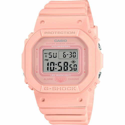 Наручные часы CASIO Женские наручные часы Casio GMD-S5600BA-4, розовый - изображение №1