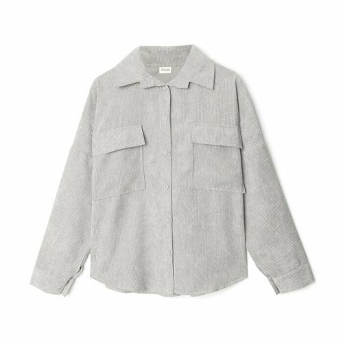 Блуза  Minaku, серый (серый/светло-серый)