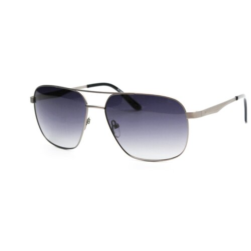 Солнцезащитные очки FLAMINGO, авиаторы, оправа: металл, для мужчин, серый - изображение №1