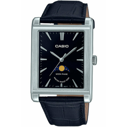 Наручные часы CASIO Часы мужские Casio MTP-M105L-1A, черный