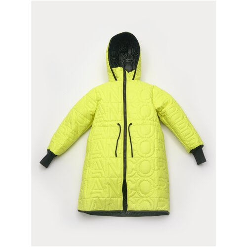 Куртка Orso Bianco, демисезон/лето, желтый (черный/розовый/желтый/фиолетовый) - изображение №1