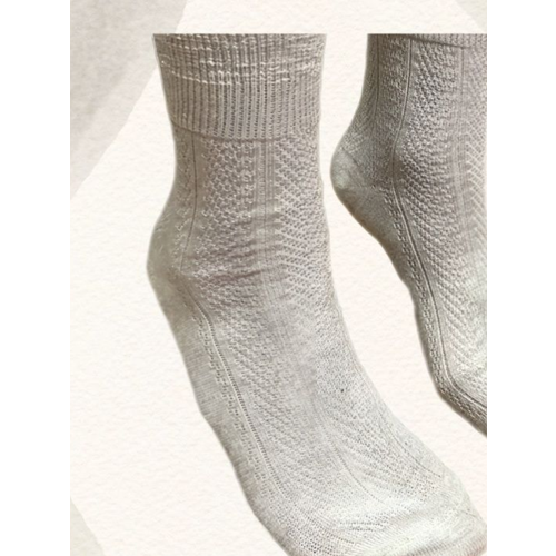 Носки , 5 пар, белый - изображение №1