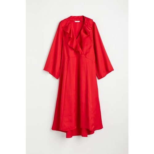 Платье H&M, красный