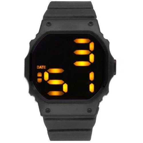 Наручные часы Часы наручные электронные с силиконовым ремешком, влагозащищенные, мультиколор (мультицвет)