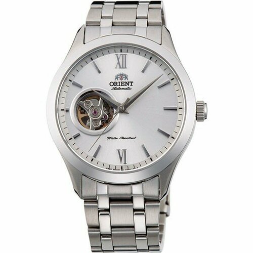 Наручные часы ORIENT Часы Orient AG03001W, серебряный, белый (серебристый/белый)