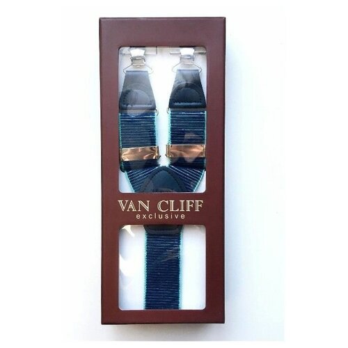Подтяжки Van Cliff, голубой - изображение №1
