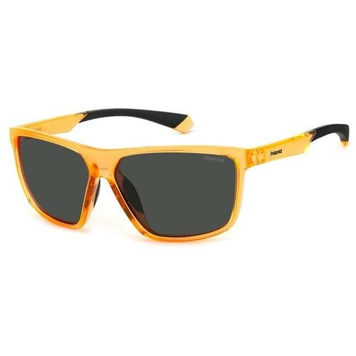 Солнцезащитные очки Polaroid, оранжевый - изображение №1