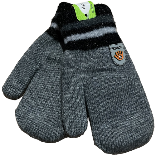 Варежки Виктория Gloves,5, серый