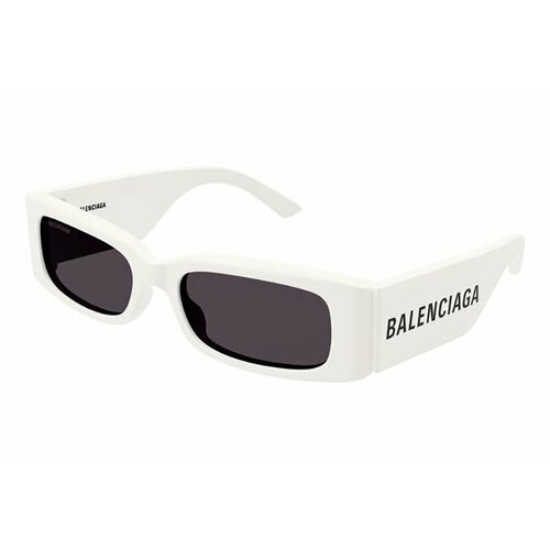 Солнцезащитные очки BALENCIAGA, серый (серый/белый) - изображение №1