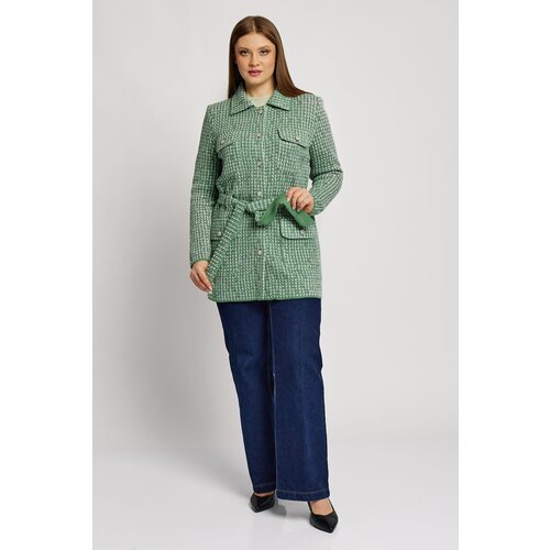 Пиджак Текстильная Мануфактура, зеленый