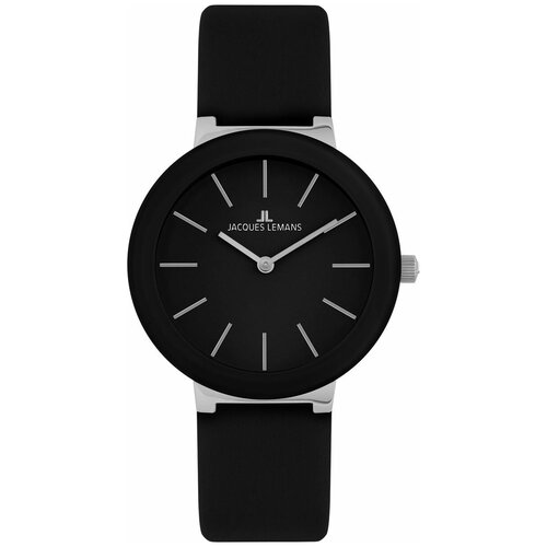 Наручные часы JACQUES LEMANS Design collection 42-9A, наручные часы Jacques Lemans, черный