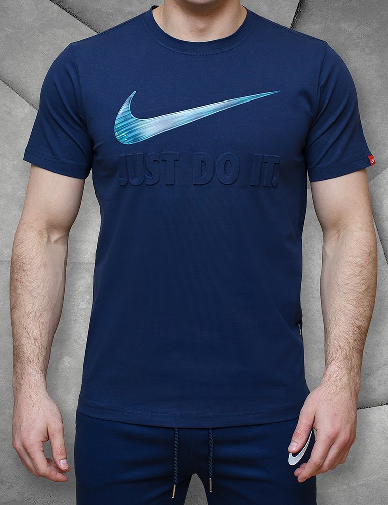 Футболка Nike (синий) - изображение №1
