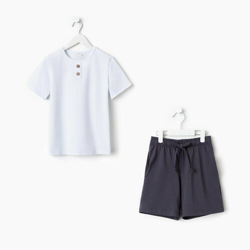 Комплект одежды Minaku, серый, белый (серый/белый/белый-серый)