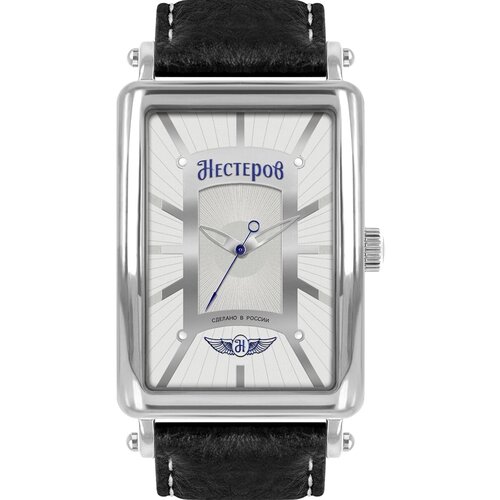 Наручные часы Нестеров H0264B02-00G, серый, серебряный (серый/черный/серебристый/стальной)