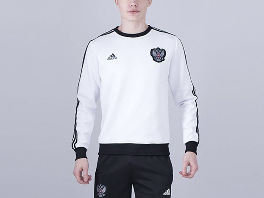 Свитшот Adidas (белый) - изображение №1