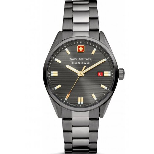 Наручные часы Swiss Military Hanowa Наручные часы Swiss Military Hanowa SMWGH2200141, черный, серый (серый/черный) - изображение №1