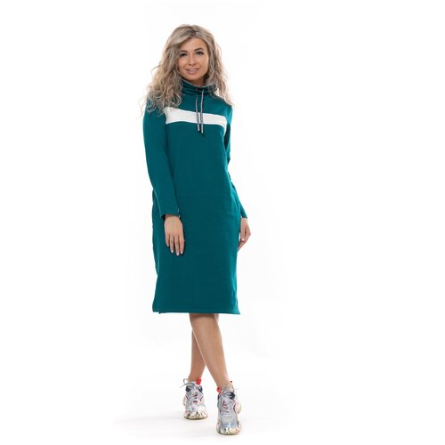 Платье NSD-STYLE, фиолетовый (серый/зеленый/фиолетовый/изумрудный/сливовый)