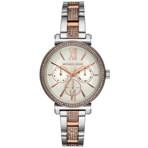 Наручные часы MICHAEL KORS Часы Наручные Michael Kors Женские MK4353, серебряный, мультиколор (серебристый/мультицвет)