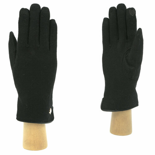 Перчатки FABRETTI, черный - изображение №1