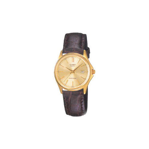 Наручные часы CASIO Collection LTP-1183Q-9A, золотой, бордовый (бордовый/золотой/золотистый)