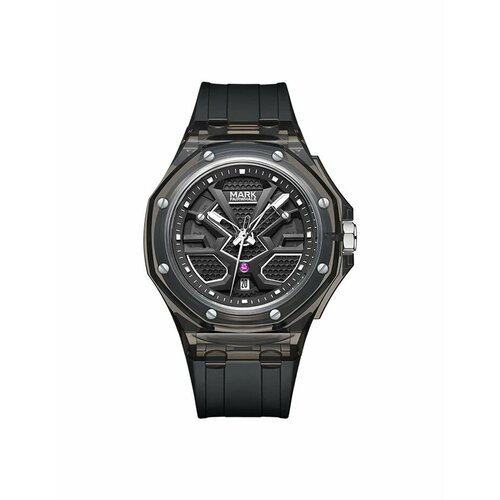 Наручные часы FAIRWHALE Часы наручные кварцевые MARK FAIRWHALE коллекция La Vie en Rose (Quartz), черный, серебряный (черный/серебристый)