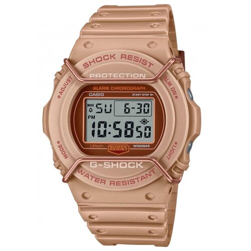 Наручные часы CASIO G-Shock Наручные часы Casio DW-5700PT-5ER, коричневый, золотой (коричневый/золотистый/розовое золото) - изображение №1