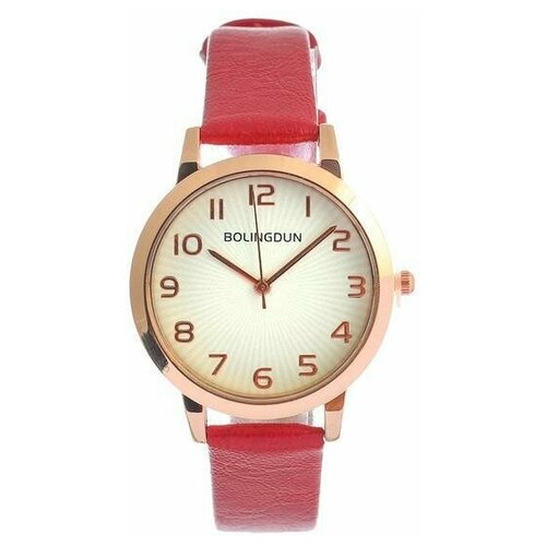 Наручные часы Часы наручные женские "Бернини", d-3.6 см, красный микс, мультиколор (разноцветный/мультицвет)