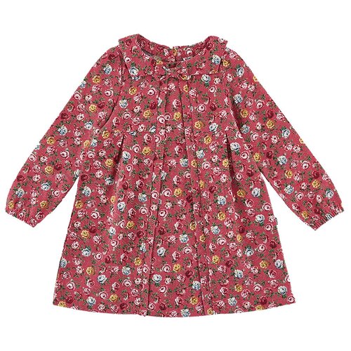 Платье Mini Maxi, хлопок, розовый, мультиколор - изображение №1