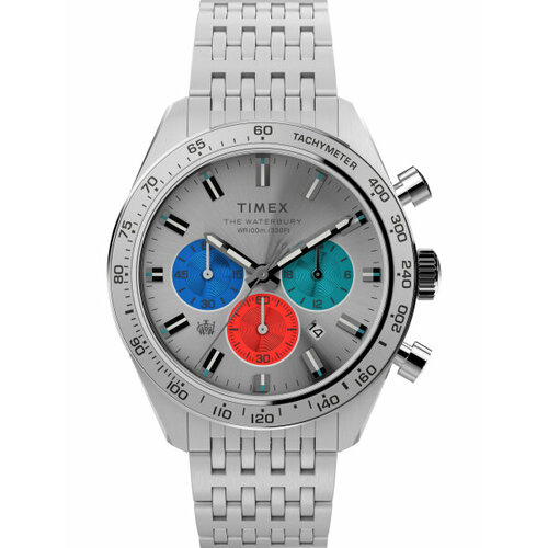 Наручные часы TIMEX Наручные часы Timex TW2V42400, серый, серебряный (серый/серебристый)