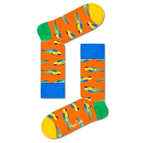 Носки Happy Socks, 49 пар, оранжевый, мультиколор (разноцветный/оранжевый/мультицвет)