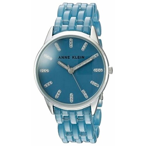 Наручные часы ANNE KLEIN 2617BLSV, голубой, серебряный (синий/голубой/серебристый)