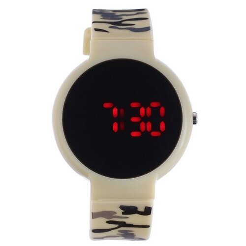 Наручные часы Часы наручные электронные "Ройстон", ремешок силикон, l-23 см. микс, мультиколор (мультицвет)