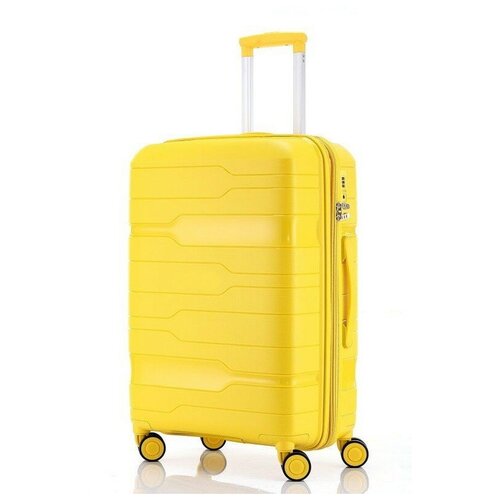 Умный чемодан Impreza Classic, 103 л, желтый - изображение №1