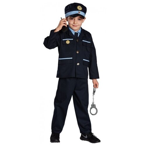 Детская униформа полицейского (9331) 104 см (черный)