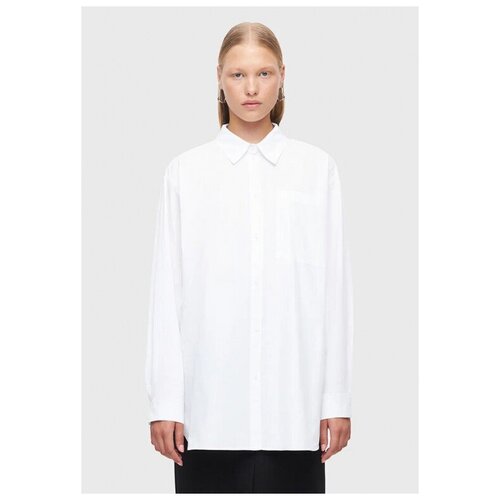 Рубашка  STUDIO 29, белый (черный/голубой/белый)