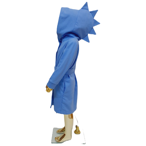 Халат DaEl kids, голубой (синий/голубой/бирюзовый) - изображение №1