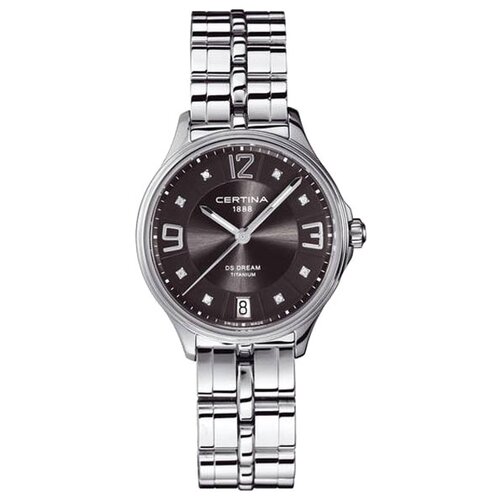 Наручные часы Certina C021.210.44.086.00, черный, серебряный (черный/серебристый/серебряный)