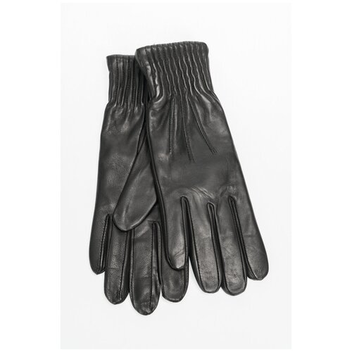 Перчатки ELEGANZZA, демисезон/зима, подкладка, черный - изображение №1