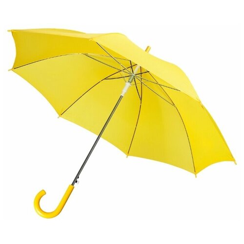 Зонт-трость Unit, полуавтомат, купол 102 см., 8 спиц, желтый