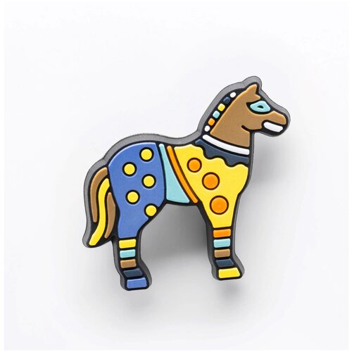 Украшение для обуви Яндекс «Клоун», лошадка, мультиколор (мультицвет/мультиколор)