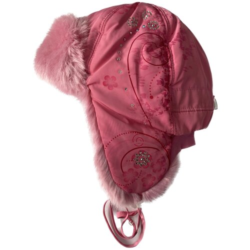 Шапка-ушанка TuTu, розовый (розовый/темно-розовый) - изображение №1