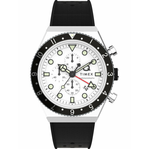 Наручные часы TIMEX Наручные часы Timex TW2V70100, белый, серебряный (серебристый/белый)