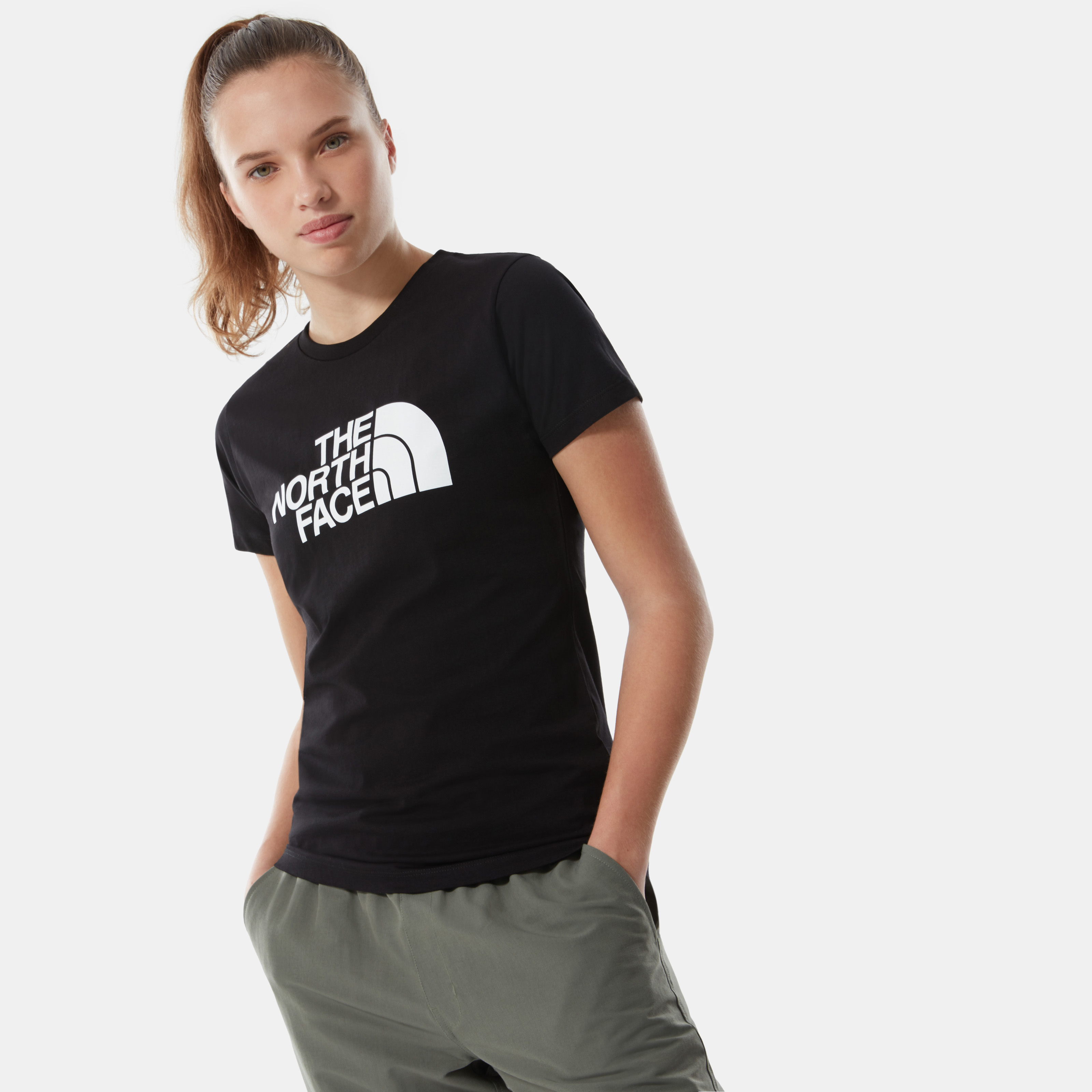 Женская футболка Easy - изображение №1