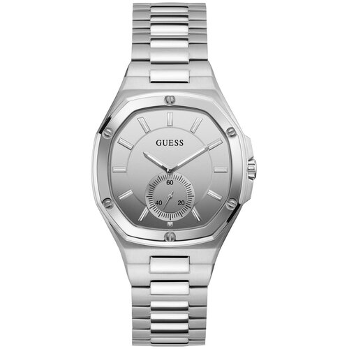 Наручные часы GUESS Dress Steel Guess Octavia GW0310L1, серебряный (серебристый/серебряный)