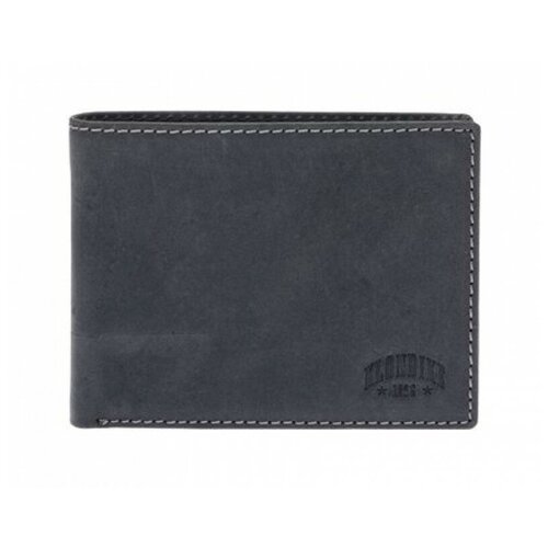 Бумажник KLONDIKE 1896 KD1117-01, фактура гладкая, черный